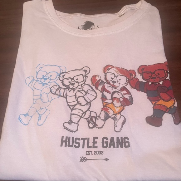 Men’s “HUSTLE GANG” T-Shirt - Picture 3 of 4